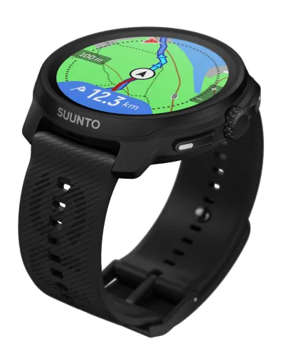 Zegarek sportowy Suunto Race 2 All Black 49mm GPS Czarny