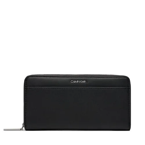 Большой женский кошелек Calvin Klein CK Must Lg с / A Wallet с Slip K60k610949 CK Black BEH