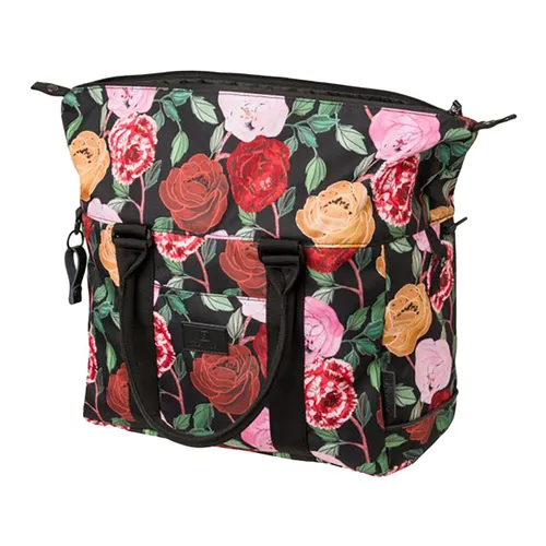 Torba rowerowa na bagażnik FastRider Nyla Shopper Single Bike Bag Trend Click'nGo 20 l lola flower