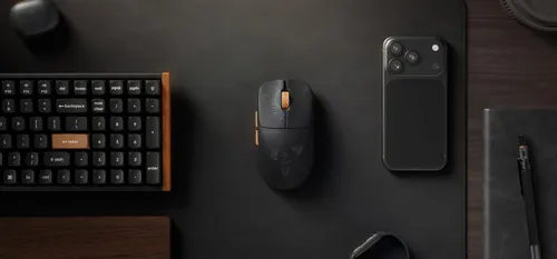 Myszka gamingowa Keychron G3-Z1 3950 8K Black Carbon Fiber bezprzewodowa 30000 dpi optyczna czarna