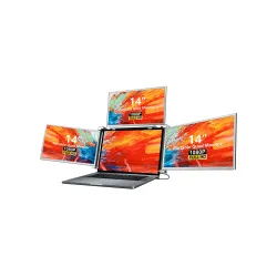 Monitor Extralink Triple Screen S680 14" Full HD IPS do laptopa