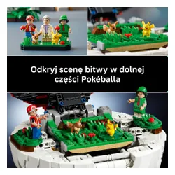 LEGO 72154 Pokémon Kultowy Pokéball z Trenerami