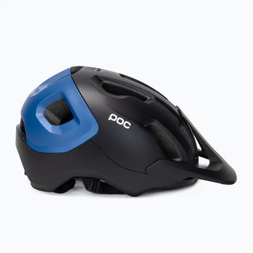 Kask rowerowy POC Axion uranium black/opal blue metallic/matt