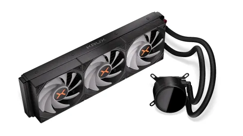 Chłodzenie Krux HydroX 360 ARGB Czarny