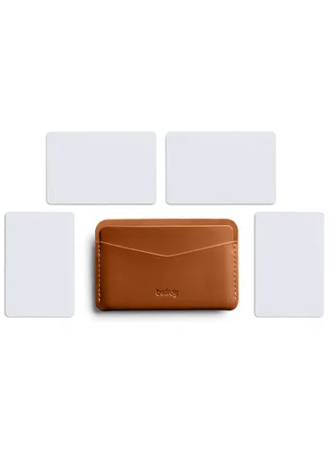 Кошелек Bellroy Card Slip кожаный для карт, карамель