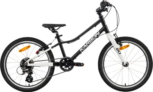 Rower dziecięcy KARBON Superlight 20 cali dla chłopca Czarny