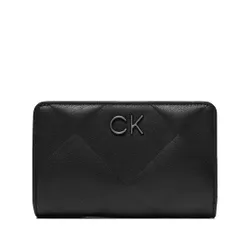 Большой женский кошелек Calvin Klein Re-Lock Quilt Bifold Wallet K60k611374 CK Black BEH