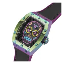 Часы Guess Day of the Dead Santa Muerte GW0506G2 GREEN / BLACK