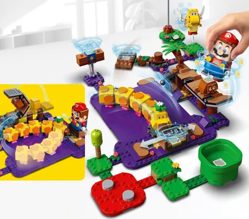 LEGO Super Mario zehirli Wiggler Bataklığı-ek Set (71383)