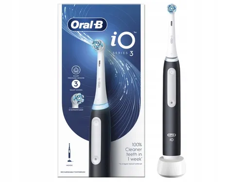 Электрическая зубная щетка Oral-B iO 3 Черный