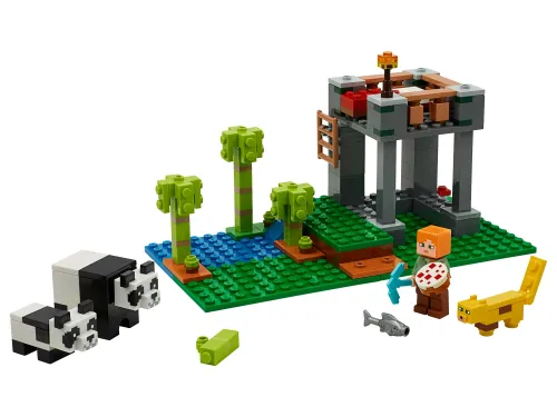 LEGO Minecraft Żłobek dla pand 21158