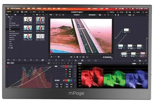 Monitor MAXCOM MPAGE15 15.6" 1920x1080px IPS