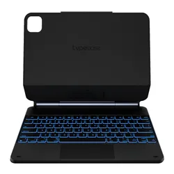 Etui na iPad Air 13 cali TYPECASE Edge Czarny Klawiatura