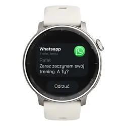Smartwatch STELIO Activ AI GPS 46mm Srebrny