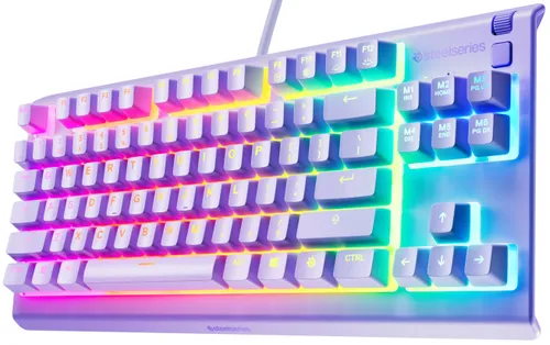 Klawiatura STEELSERIES Apex 3 TKL US Lawendowy