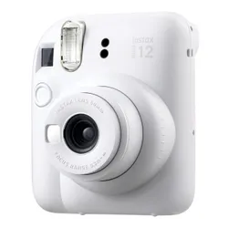Aparat FUJIFILM Instax Mini 12 Biały Pokrowiec + Album + Ramki + Sznurek + Klamerki