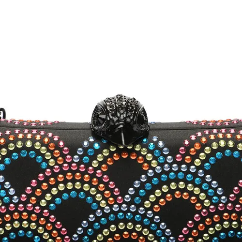 Kurt Geiger 690-Sac De Ambreiaj Crystal Eagle 9965805759 Negru / Pieptene