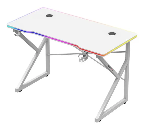 Biurko gamingowe HUZARO Hero 1.7 RGB Biały