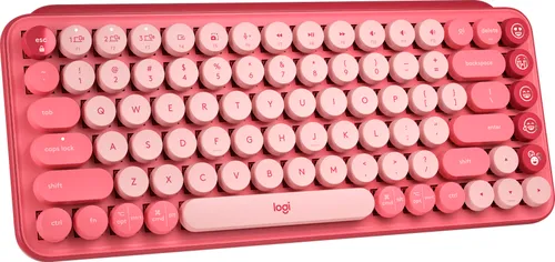 Беспроводная клавиатура Logitech POP Keys коралловая (920010737)