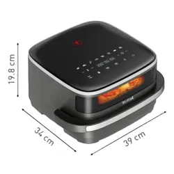 Air Fryer Frytkownica beztłuszczowa TEFAL FW402HE0 Easy Fry XL Surface Czarny