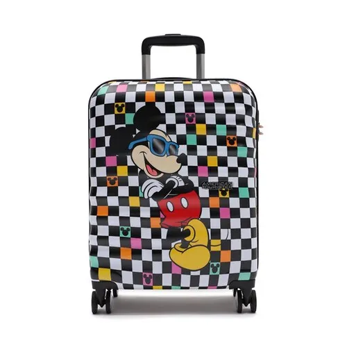 Маленький жесткий чемодан American Tourister Wavebreaker Disney 85667-A080-1cnu Mickey Check