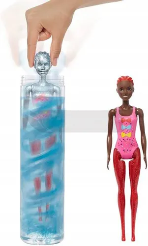 Lalka Barbie Color Reveal Imprezowe Stylizacje niespodzianka HBG40