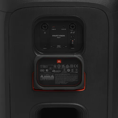 Power Audio JBL PartyBox 520 400W Bluetooth Karaoke Czarny