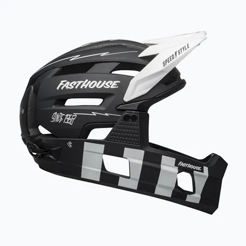 Kask rowerowy Bell FF Super Air R MIPS Spherical matte black white/fasthouse