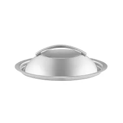 EVA TRIO 16 cm - kopułowa pokrywka ze stali nierdzewnej