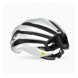 Kask rowerowy MET Trenta Mips white/ black matt glossy