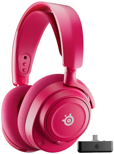 Słuchawki STEELSERIES Arctis Nova 7X Gen 2 Bezprzewodowe, Nauszne, Dźwięk przestrzenny Różowy