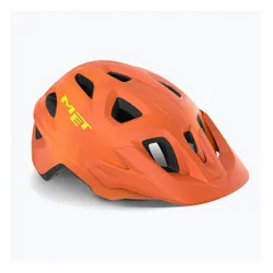 Kask rowerowy MET Echo orange rust matt