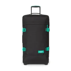 Дорожная сумка Eastpak Tranverz M-контрастная полоса черная