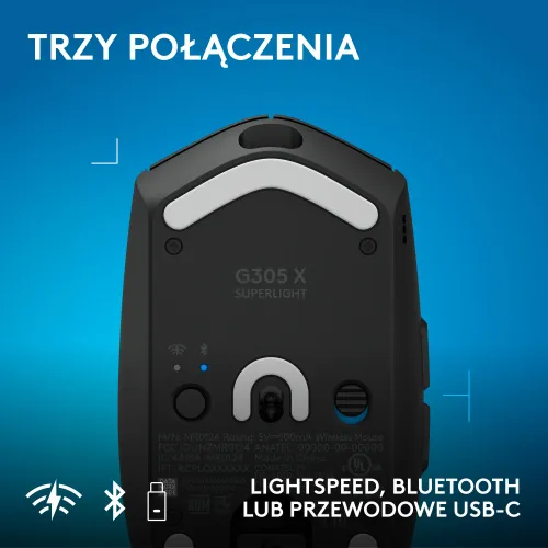 Myszka gamingowa Logitech G305 X Superlight Czarny