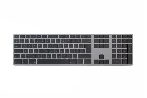 Klawiatura Matias FK316 USB-C przewodowa 100% (full-size) grafitowa