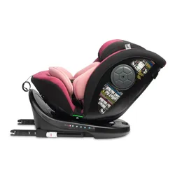 Автокресло Caretero Mokki I-Size, 40-150 cm, 0-36 kg, черно-розовый