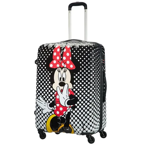 American Tourister Disney Legends'in Büyük Bavulu - Polka Noktalı Minnie Mouse