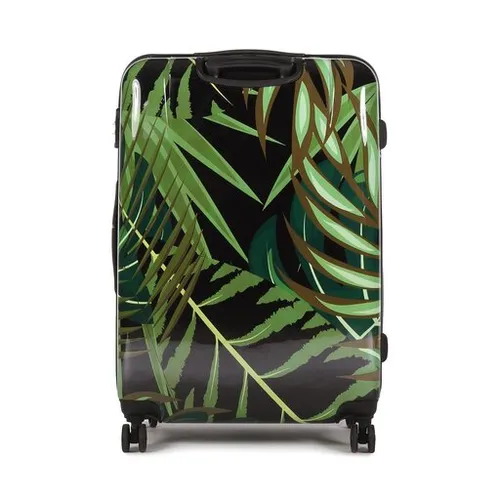 Большой жесткий чемодан Saxoline SX Palm Leaves 1460h0. 71. 10 Черный