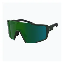 Okulary przeciwsłoneczne SCOTT Shield kaki green/green chrome