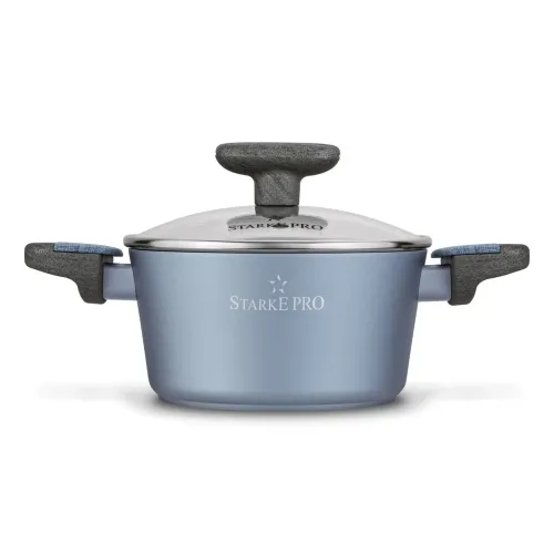 Garnek na indukcję non stick z pokrywką Starke Pro Double 1,45 l