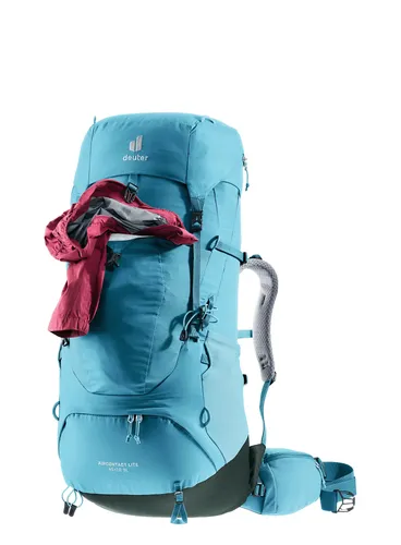 Plecak trekkingowy damski Deuter Aircontact Lite 45 + 10 SL - lagoon/ivy