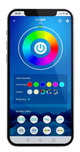 Fotel HUZARO Force 4.6 RGB Czarny