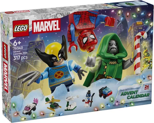 LEGO 76340 Super Heroes Kalendarz adwentowy na 2026 rok