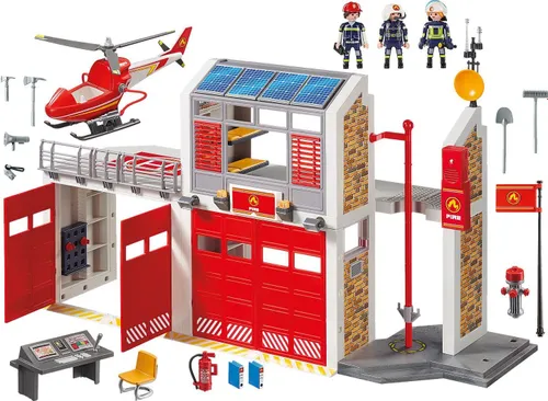 Playmobil City Action büyük itfaiye binası (9462)