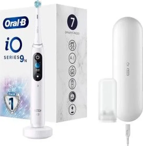 Oral - B магнитная зубная щетка iO Series 9N White Alabaster