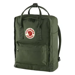 Fjallraven Kanken şehri için Sırt çantası-orman yeşili