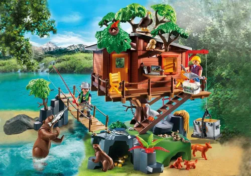 Playmobil Набор фигурок Приключение в домике на дереве 5557