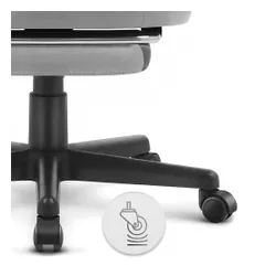 Fotel gamingowy CABRO C502 Szaro-czarny