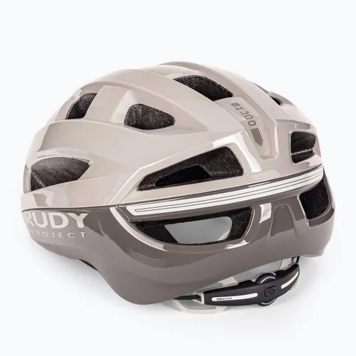 Kask rowerowy Rudy Project Skudo sand shiny