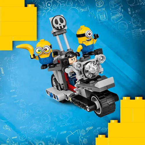 LEGO Minions durdurulamaz motosiklet kaçıyor (75549)